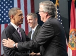 Obama Gets Image Enhancement From Jeb Bush